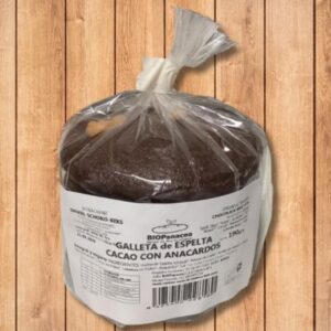 Galletas de Espelta Cacao y anacardos